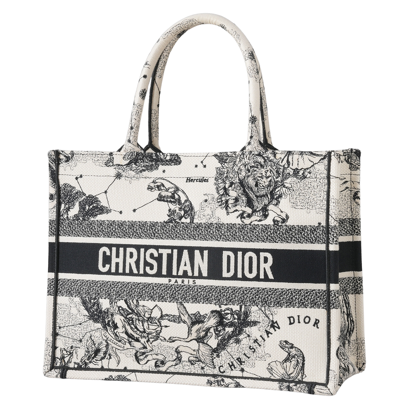 CHRISTIAN DIOR(USED)디올 조디악 북토트 미듐